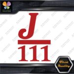 Compatible J 111 Boats J111 Sailing Boating Sports Decals Stickers Vinyl - Image 10