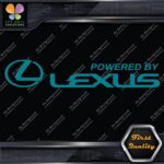 Compatible Powered By Lexus Name Racing Tuning JDM Cars Vinyl Decals Stickers - Image 12