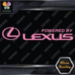 Compatible Powered By Lexus Name Racing Tuning JDM Cars Vinyl Decals Stickers - Image 20