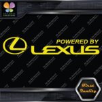 Compatible Powered By Lexus Name Racing Tuning JDM Cars Vinyl Decals Stickers - Image 6