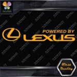 Compatible Powered By Lexus Name Racing Tuning JDM Cars Vinyl Decals Stickers - Image 7