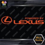 Compatible Powered By Lexus Name Racing Tuning JDM Cars Vinyl Decals Stickers - Image 8