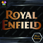 Compatible with Royal Enfield Logo Motorcycles 2 Lines Vinyl Decals Stickers - Image 7