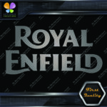 Compatible with Royal Enfield Logo Motorcycles 2 Lines Vinyl Decals Stickers - Image 9