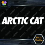 Compatible Arctic Cat Snowmobiles Modern Logo Name Only Vinyl Decal Stickers - Image 26