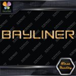 Compatible Bayliner Boats Yacht Name Only Emblem Logo Decals Stickers Vinyl - Image 17