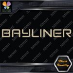 Compatible Bayliner Boats Yacht Name Only Emblem Logo Decals Stickers Vinyl - Image 23