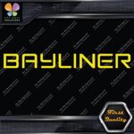 Compatible Bayliner Boats Yacht Name Only Emblem Logo Decals Stickers Vinyl - Image 6