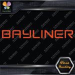 Compatible Bayliner Boats Yacht Name Only Emblem Logo Decals Stickers Vinyl - Image 8