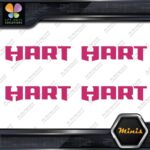 Compatible Hart Tools Name Only Logo Pack of 4 MINI SIZE Decals Stickers Vinyl - Image 20
