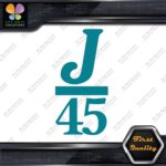 Compatible J 45 Boats J45 Sailing Boating Sports Logo Decals Stickers Vinyl - Image 13