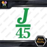 Compatible J 45 Boats J45 Sailing Boating Sports Logo Decals Stickers Vinyl - Image 14