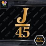 Compatible J 45 Boats J45 Sailing Boating Sports Logo Decals Stickers Vinyl - Image 17