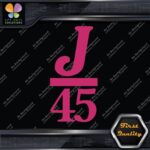 Compatible J 45 Boats J45 Sailing Boating Sports Logo Decals Stickers Vinyl - Image 20