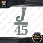 Compatible J 45 Boats J45 Sailing Boating Sports Logo Decals Stickers Vinyl - Image 3
