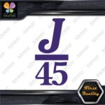 Compatible J 45 Boats J45 Sailing Boating Sports Logo Decals Stickers Vinyl - Image 22