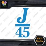 Compatible J 45 Boats J45 Sailing Boating Sports Logo Decals Stickers Vinyl - Image 10