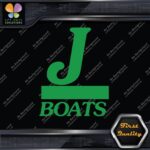 Compatible J Boats Sailing Name Boating Sports Logo Decals Stickers Vinyl - Image 14
