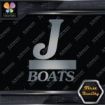 Compatible J Boats Sailing Name Boating Sports Logo Decals Stickers Vinyl - Image 18