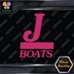 Compatible J Boats Sailing Name Boating Sports Logo Decals Stickers Vinyl - Image 20