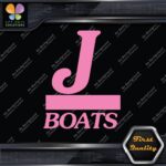 Compatible J Boats Sailing Name Boating Sports Logo Decals Stickers Vinyl - Image 21