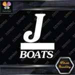 Compatible J Boats Sailing Name Boating Sports Logo Decals Stickers Vinyl - Image 4