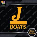 Compatible J Boats Sailing Name Boating Sports Logo Decals Stickers Vinyl - Image 6