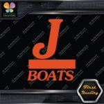 Compatible J Boats Sailing Name Boating Sports Logo Decals Stickers Vinyl - Image 7