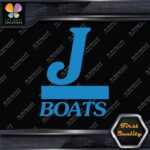 Compatible J Boats Sailing Name Boating Sports Logo Decals Stickers Vinyl - Image 10