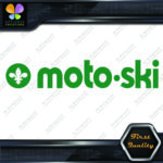 Compatible with Moto-Ski Vintage Snowmobile Long Name Logo Vinyl Decals Stickers - Image 12