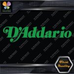 Compatible D'Addario Guitars Vintage Name Only Logo Vinyl Decals Stickers - Image 14