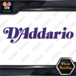 Compatible D'Addario Guitars Vintage Name Only Logo Vinyl Decals Stickers - Image 22