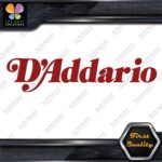 Compatible D'Addario Guitars Vintage Name Only Logo Vinyl Decals Stickers - Image 9