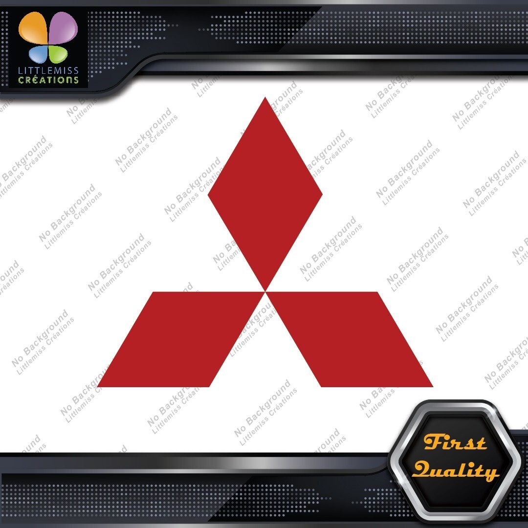 Compatible Mitsubishi Diamond Logo Cars Trucks Tuning Vinyl Decals Stickers 276985793998 Compatible Mitsubishi Diamond Logo Cars Trucks Tuning Vinyl Decals Stickers - Image 1