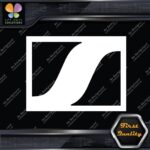 Compatible Sennheiser Emblem Square Only Audio Musical Decals Stickers Vinyl - Image 4