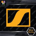 Compatible Sennheiser Emblem Square Only Audio Musical Decals Stickers Vinyl - Image 7