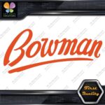 Compatible Bowman Boats Yachts Name British Rustler Logo Decals Stickers Vinyl - Image 11