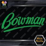 Compatible Bowman Boats Yachts Name British Rustler Logo Decals Stickers Vinyl - Image 14