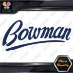Compatible Bowman Boats Yachts Name British Rustler Logo Decals Stickers Vinyl