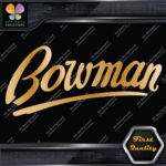 Compatible Bowman Boats Yachts Name British Rustler Logo Decals Stickers Vinyl - Image 17