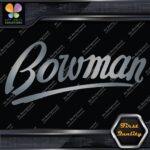 Compatible Bowman Boats Yachts Name British Rustler Logo Decals Stickers Vinyl - Image 18