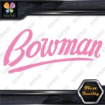 Compatible Bowman Boats Yachts Name British Rustler Logo Decals Stickers Vinyl - Image 22