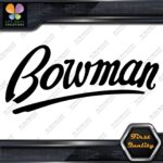 Compatible Bowman Boats Yachts Name British Rustler Logo Decals Stickers Vinyl - Image 4