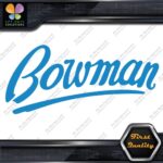 Compatible Bowman Boats Yachts Name British Rustler Logo Decals Stickers Vinyl - Image 5