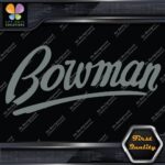 Compatible Bowman Boats Yachts Name British Rustler Logo Decals Stickers Vinyl - Image 8