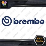 Compatible Brembo Calipers Brakes Name JDM Tuning Racing Vinyl Decals Stickers - Image 11