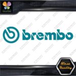 Compatible Brembo Calipers Brakes Name JDM Tuning Racing Vinyl Decals Stickers - Image 12