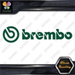 Compatible Brembo Calipers Brakes Name JDM Tuning Racing Vinyl Decals Stickers - Image 15