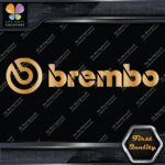 Compatible Brembo Calipers Brakes Name JDM Tuning Racing Vinyl Decals Stickers - Image 16