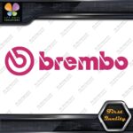 Compatible Brembo Calipers Brakes Name JDM Tuning Racing Vinyl Decals Stickers - Image 19